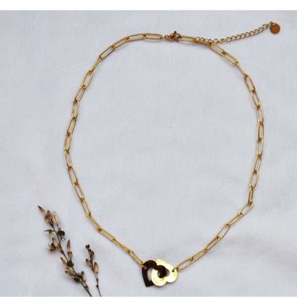 Double heart chain 