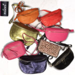 Genuine leather tassel bag 