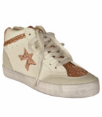 Snake star hi-top sneaker 