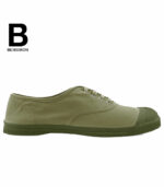 Bensimon colour sole lace up tennis elly