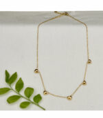 Mini hearts chain necklace 