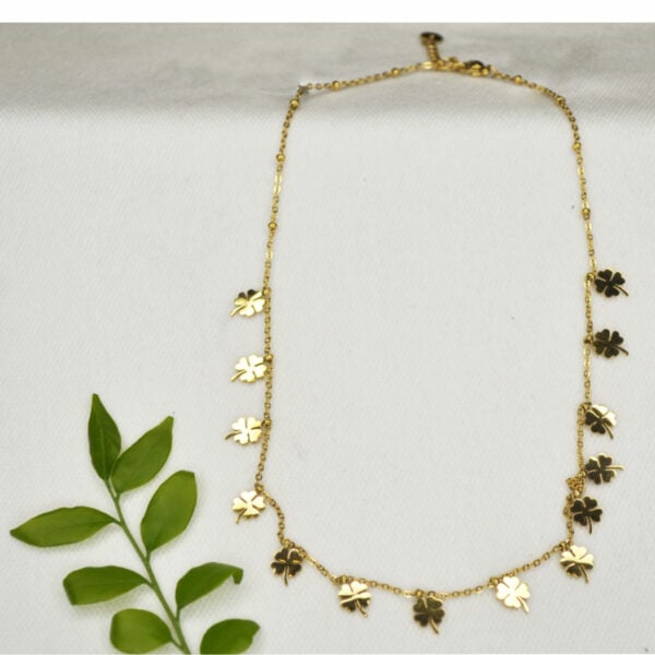 Multi clover necklace