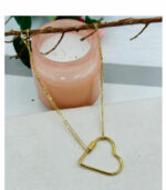 Big heart pendant necklace 