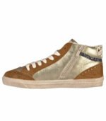Hi-top brogue sneaker