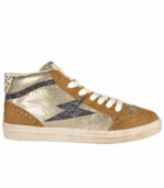 Hi-top brogue sneaker