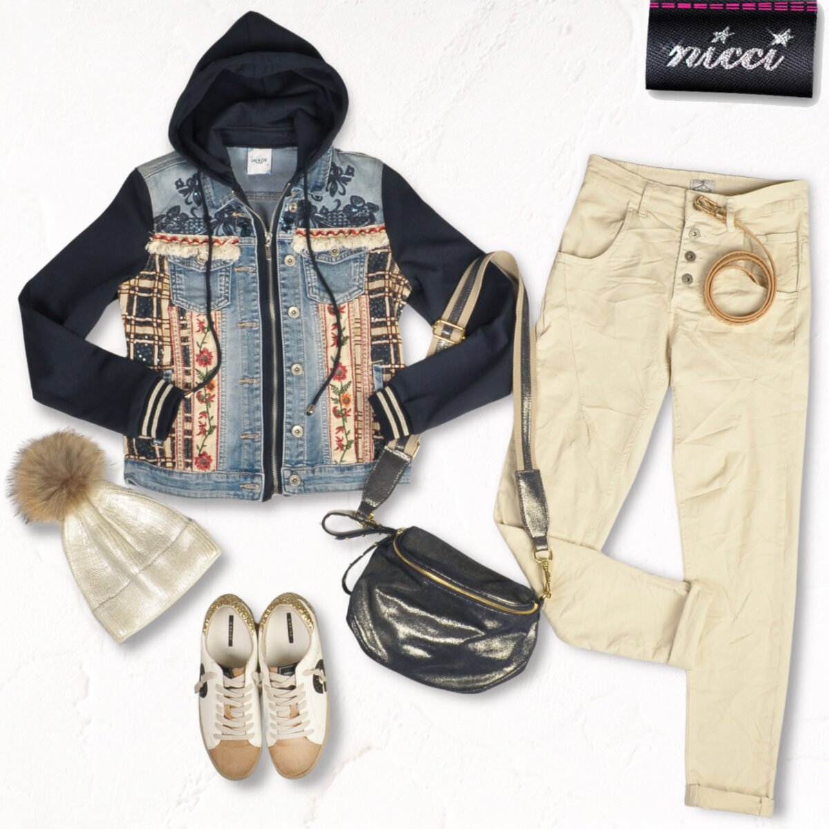 2-Textured pants