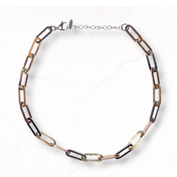 Multi link chain necklace