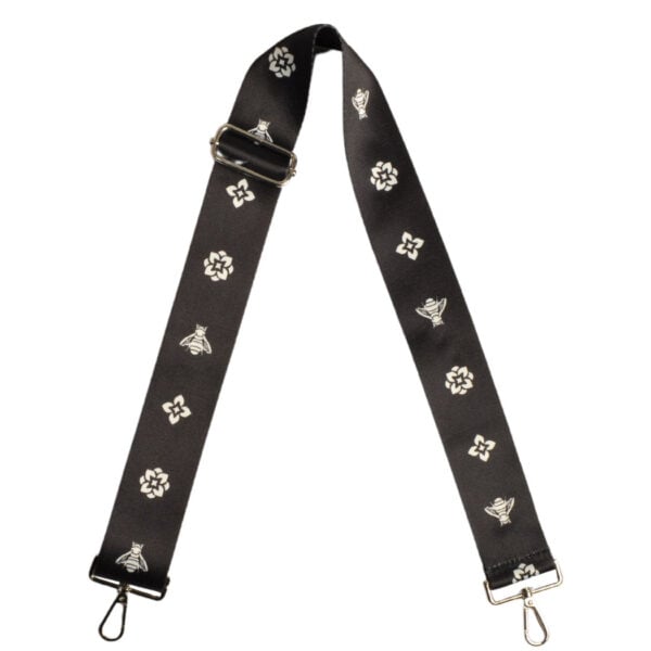 Bee flower detail bag strap