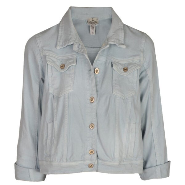 Denim style jacket