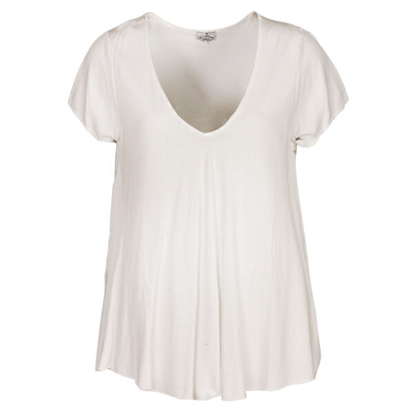 V-neck swing top
