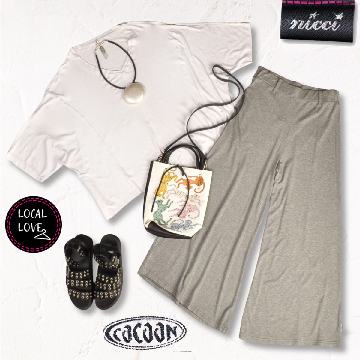 Cocoon Osaka Takashi wide pants