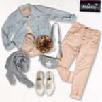 Denim style jacket