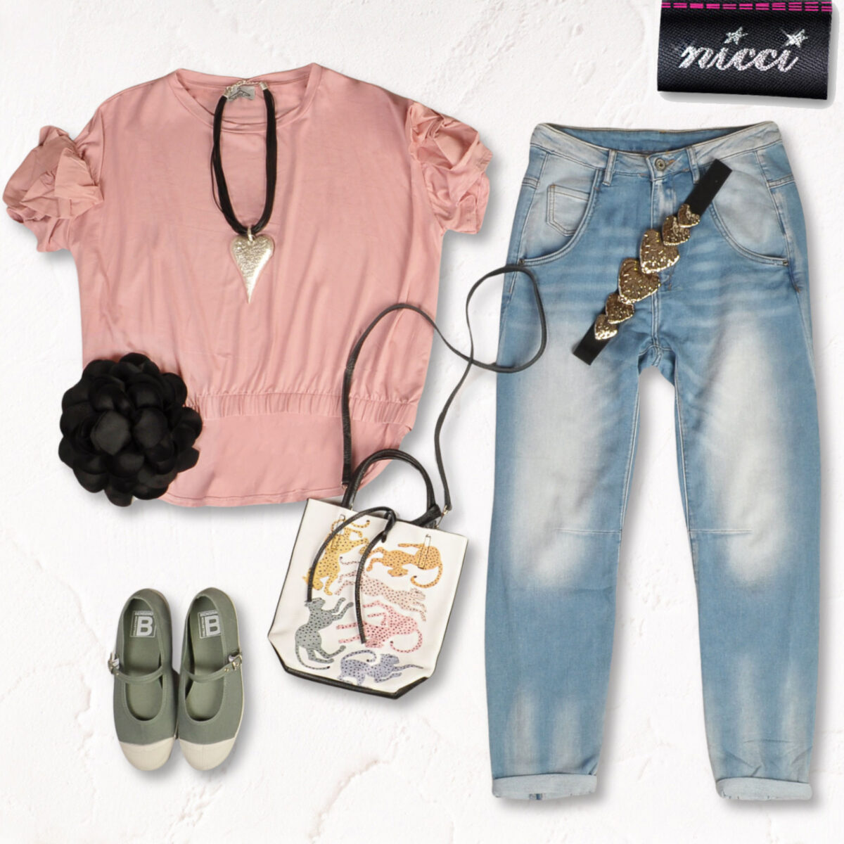 Super soft denim style jeans