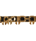 Gold bow elastic belt 