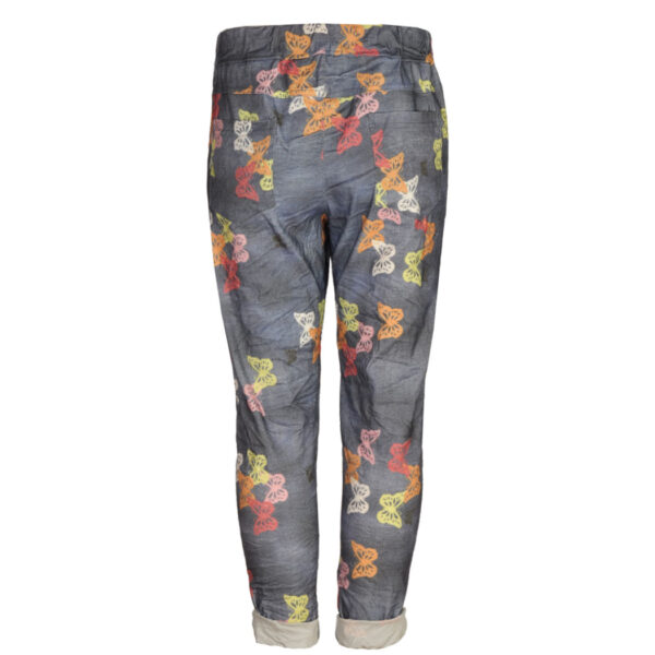 Butterfly print pants