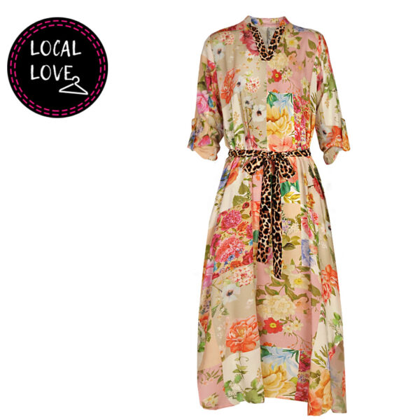 Nicci Camelot Gwenifer belted dress