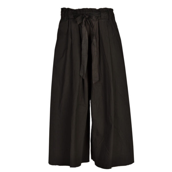 Front tie palazzo pants
