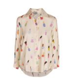 Nail polish print shirt