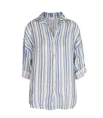 100% Linen striped shirt