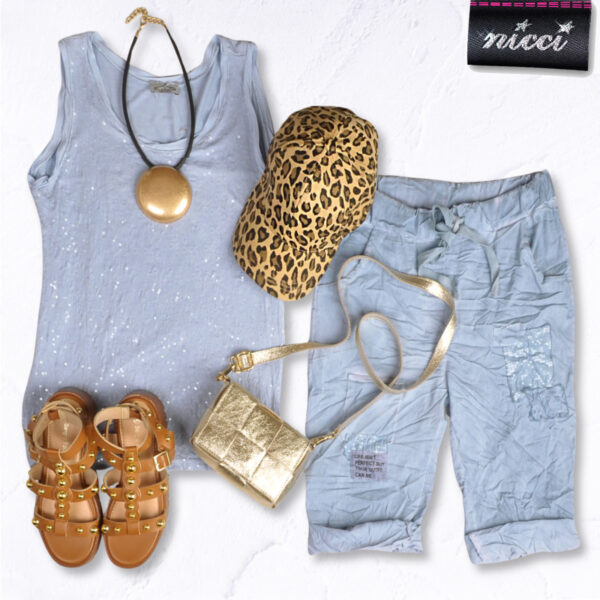 Sequin tank top