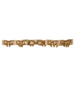Gold bow elastic belt 