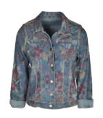 Tropical garden reversible jacket