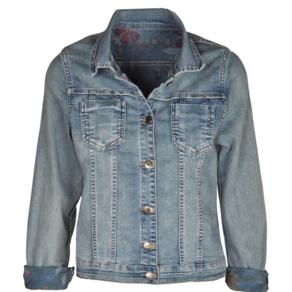 Tropical garden reversible jacket