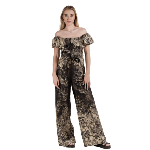 Toile print jumpsuit