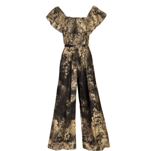 Toile print jumpsuit