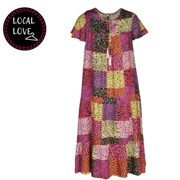 Nicci Virella Zennia tiered dress