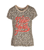New York leopard print t-shirt