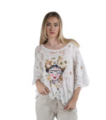 Frida Kahlo lace top