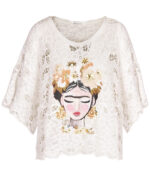 Frida Kahlo lace top