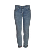 Tropical garden reversible jeans