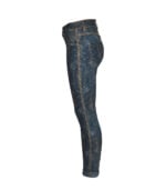 Leopard print reversible pants