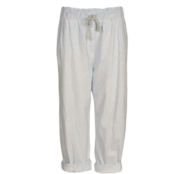Oversized linen pants