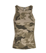 Ribbed camo vest