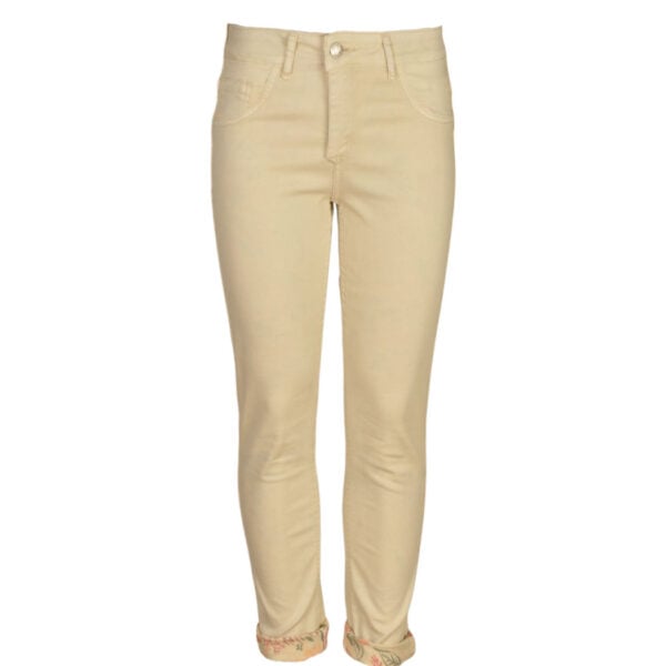 Tropical garden reversible pants