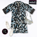 Nicci Tuscany Zelda kaftan dress