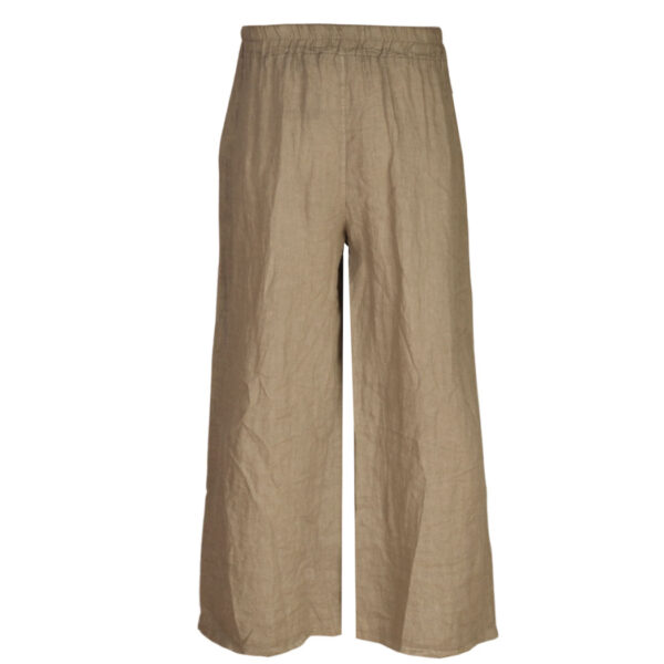 100% Linen wide leg pants