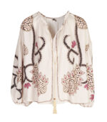 Giant paisley print tassel top