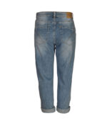 Heart stone button jeans