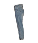 Heart stone button jeans
