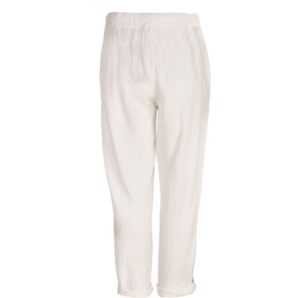 Side panel lurex pants