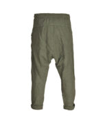 Diamante harem linen pants