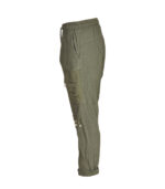 Diamante harem linen pants