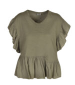 Frill sleeve top