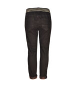 Flower print reversible joggers