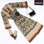 Ethnic border print dress