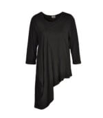 Oversized asymmetrical panel shirt